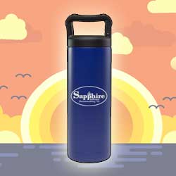 Sapphire Waterbottles for sale at the studio