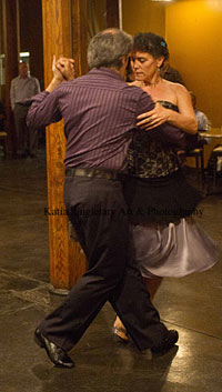 Karen dancing an Argentine Tango