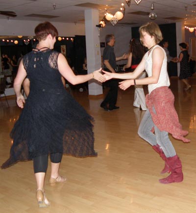 Jen and Katying Dancing Cha Cha