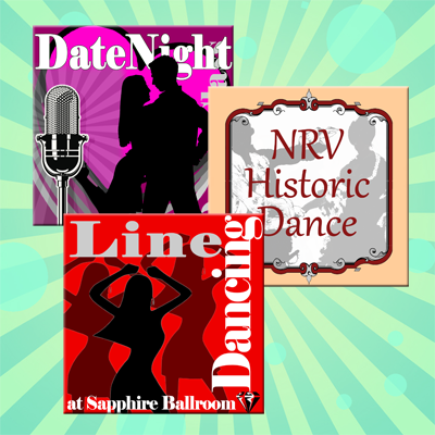 3 Beginner Workshops: Date Night Dance, Historic Dance, and Line Dance