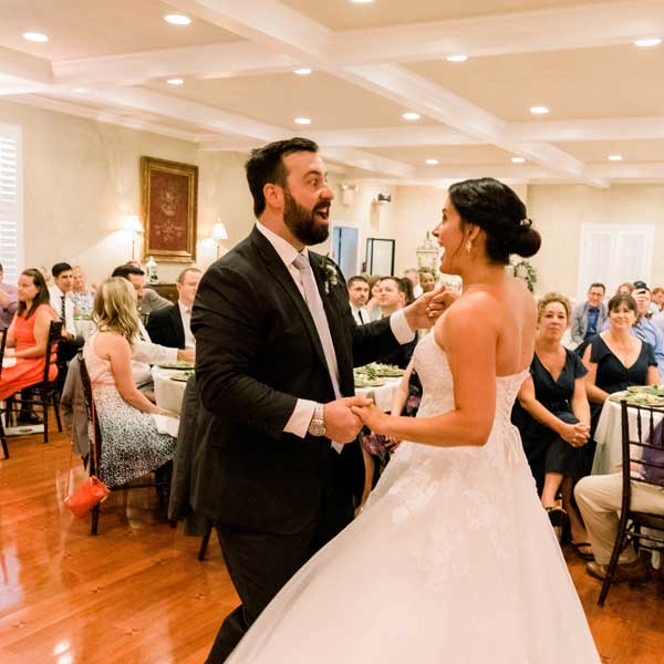 Bride and Groom Dance